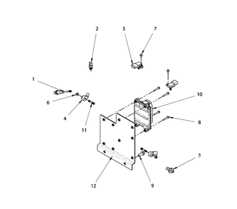 Engine Group - Electrical Diagram and Parts List for 080087-00  Briggs and Stratton Generator